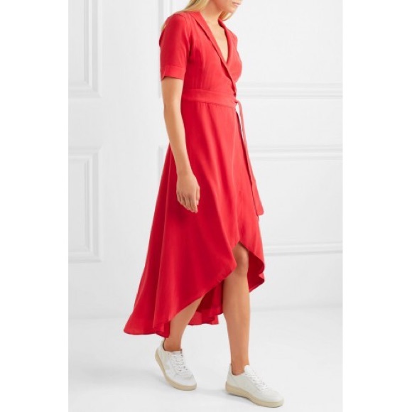 equipment imogene silk dress